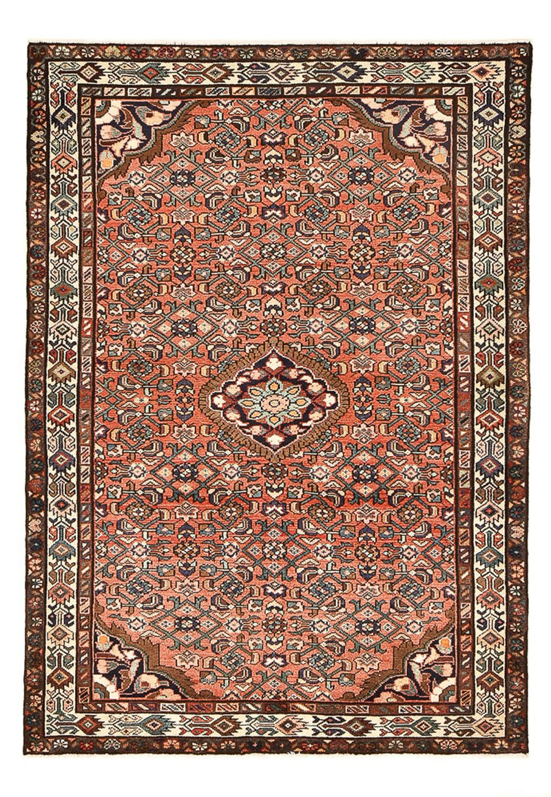 Tapis persan - Nomadic - 222 x 148 cm - rouge clair