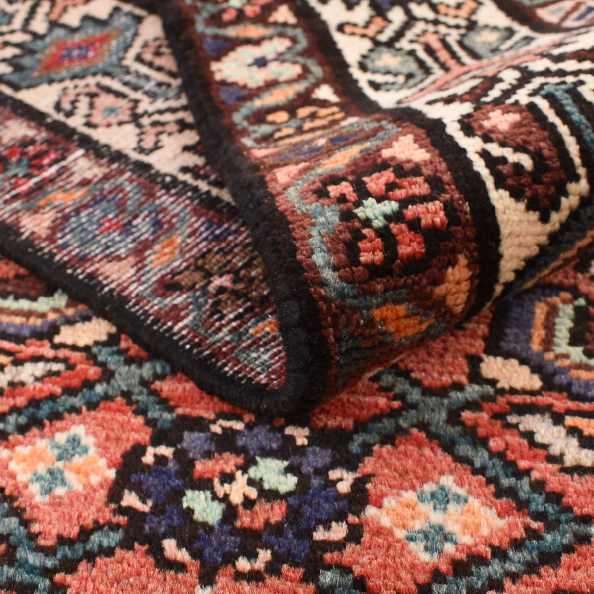 Tapis persan - Nomadic - 222 x 148 cm - rouge clair