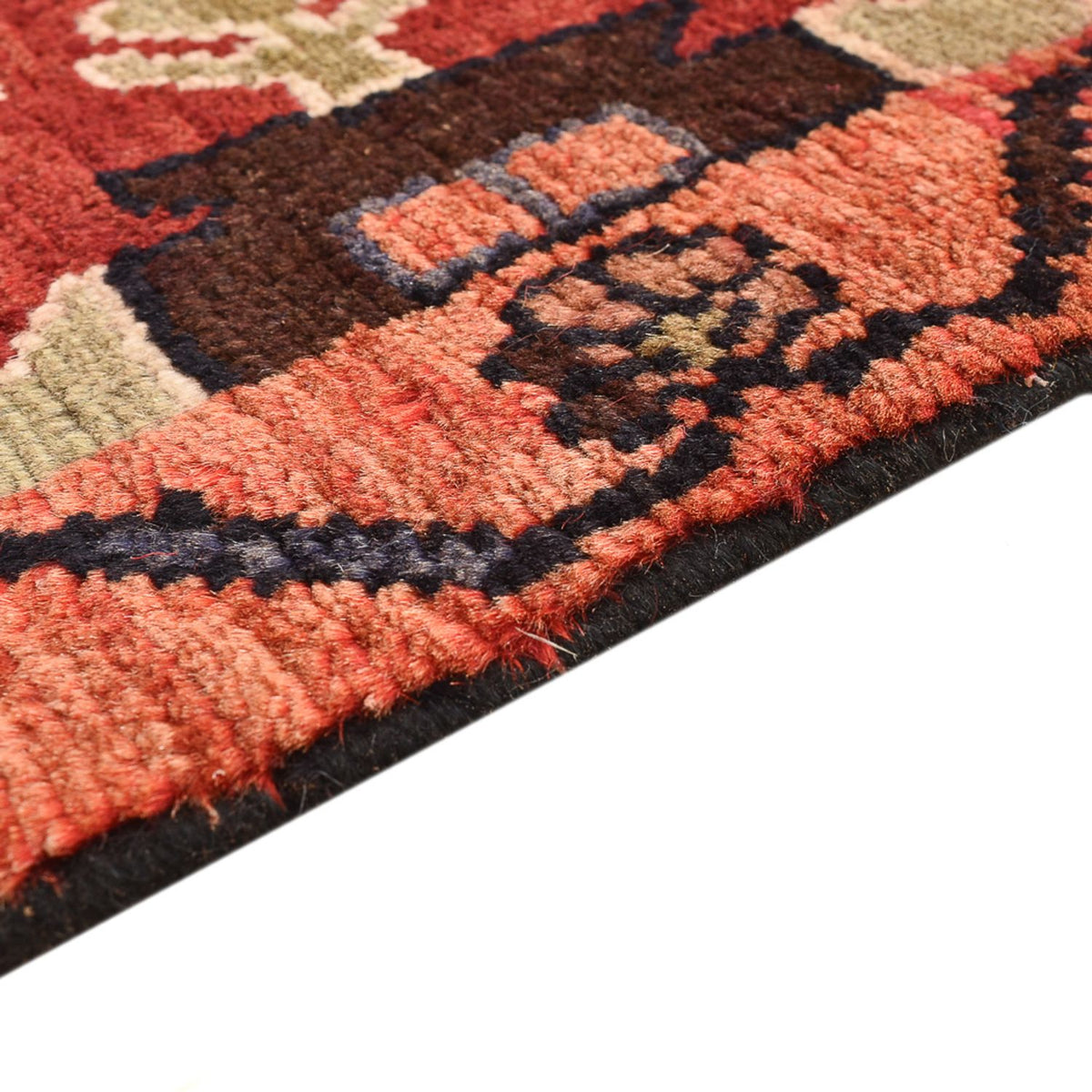 Tapis persan - Nomadic - 222 x 140 cm - rouge clair