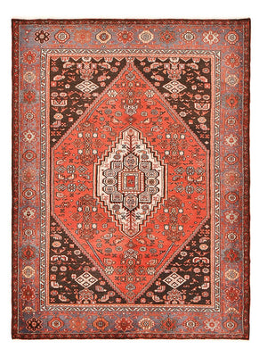 Tapis persan - Bidjar - 205 x 147 cm - rouge