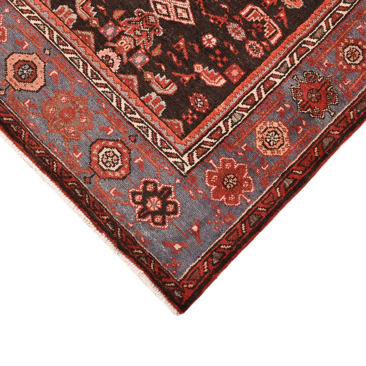 Tapis persan - Bidjar - 205 x 147 cm - rouge