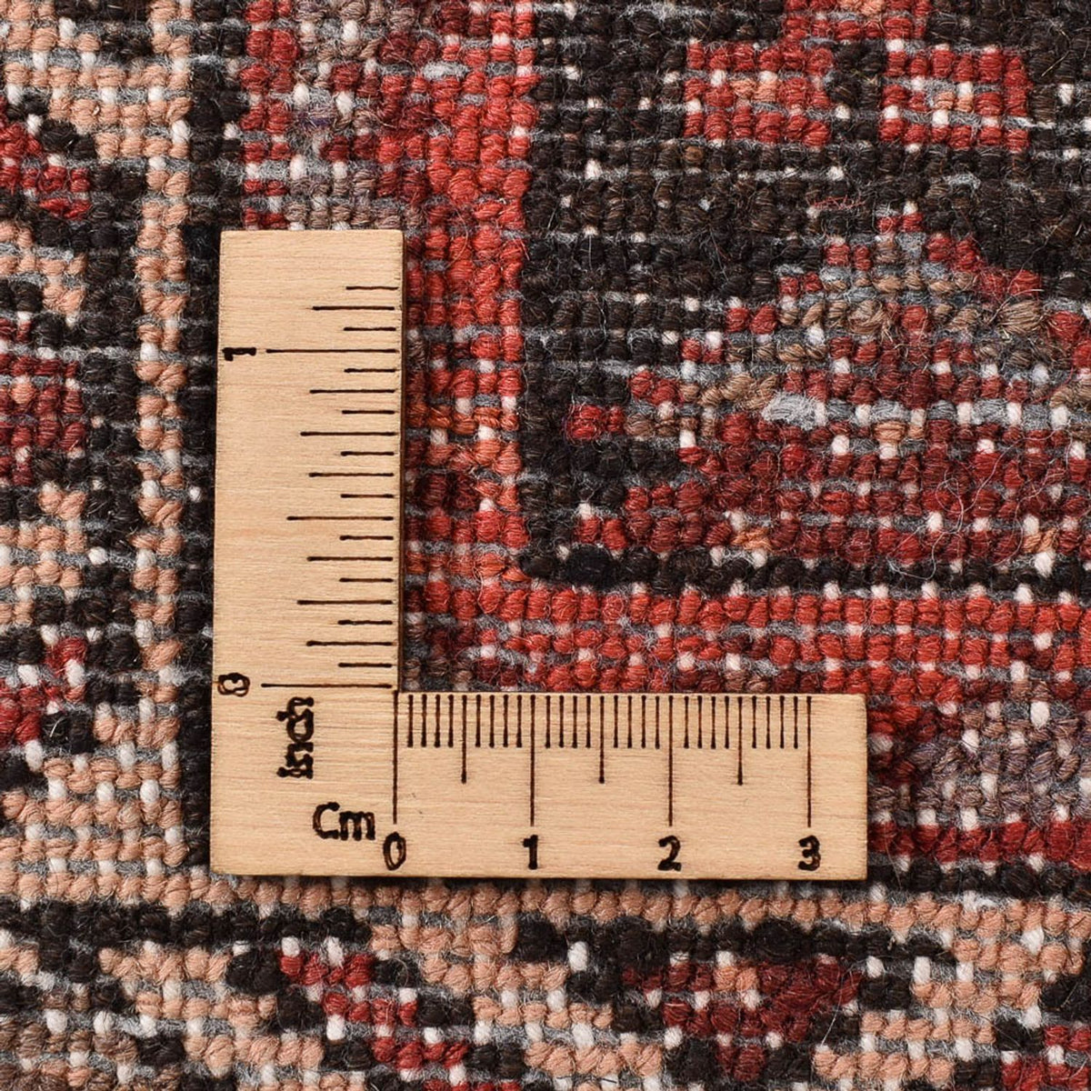 Tapis persan - Bidjar - 205 x 147 cm - rouge