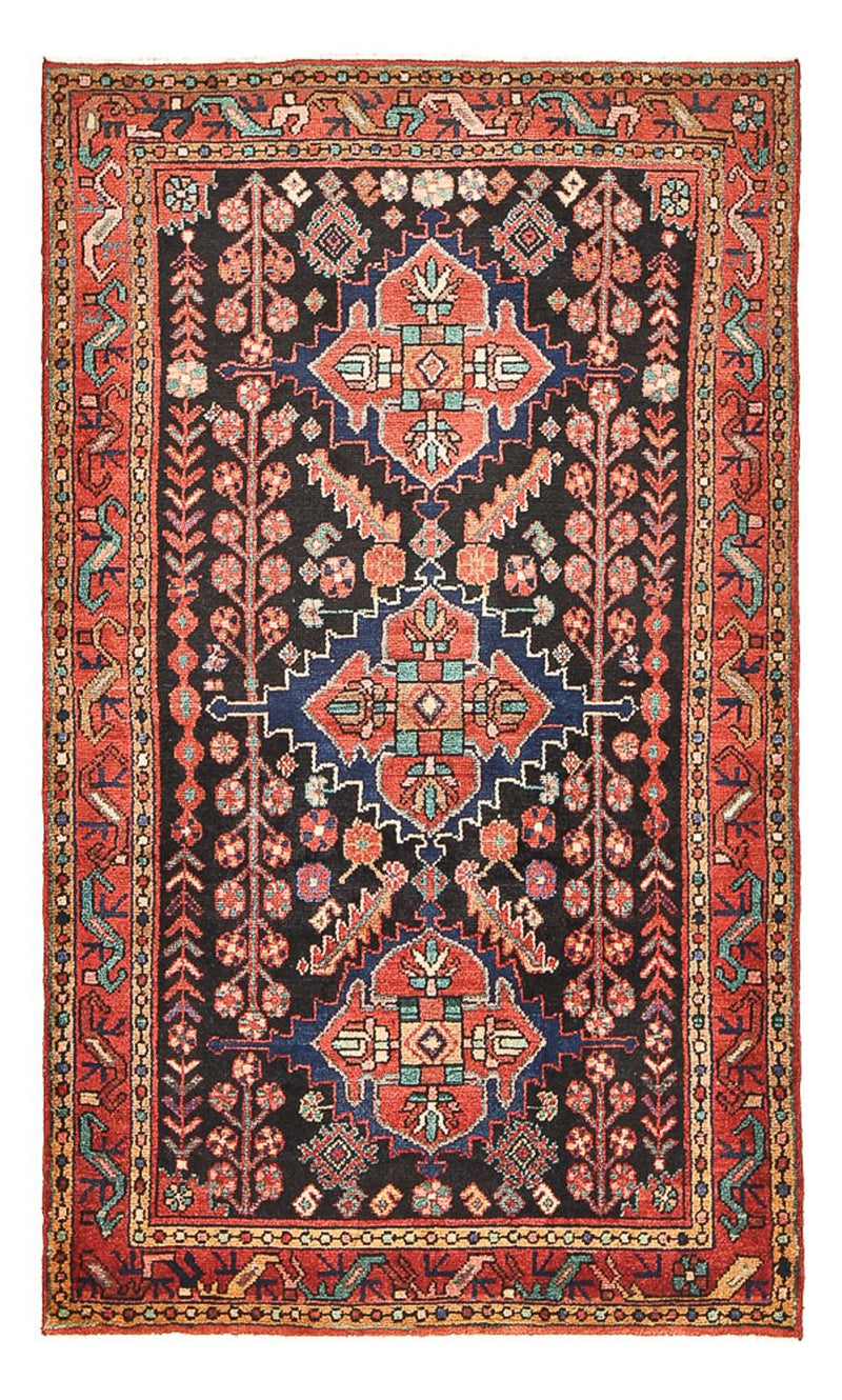 Tapis de couloir Tapis persan - Nomadic - 174 x 104 cm - bleu foncé