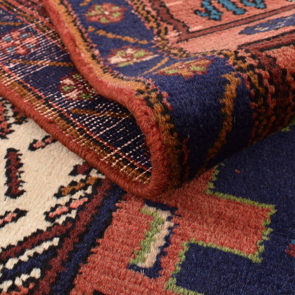 Tapis de couloir Tapis persan - Nomadic - 283 x 147 cm - multicolore