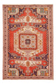 Tapis persan - Classique - 200 x 132 cm - rouge clair