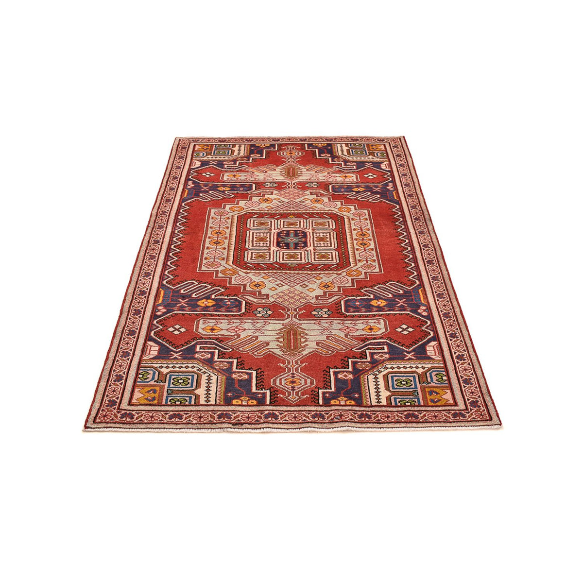Tapis persan - Classique - 200 x 132 cm - rouge clair