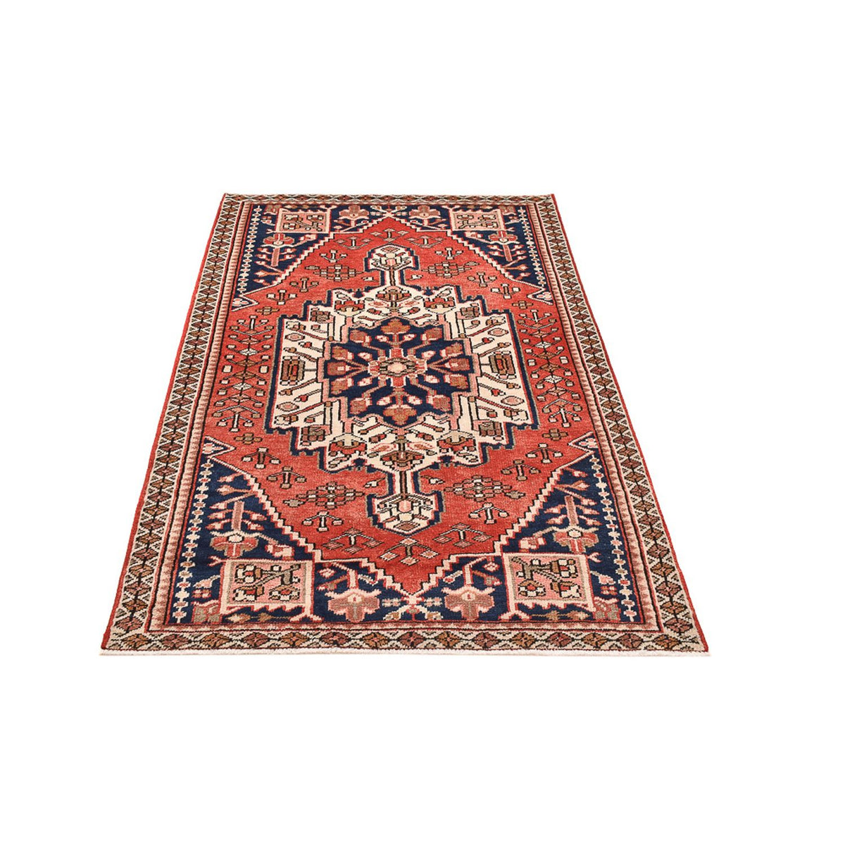 Tapis persan - Classique - 195 x 122 cm - rouge clair