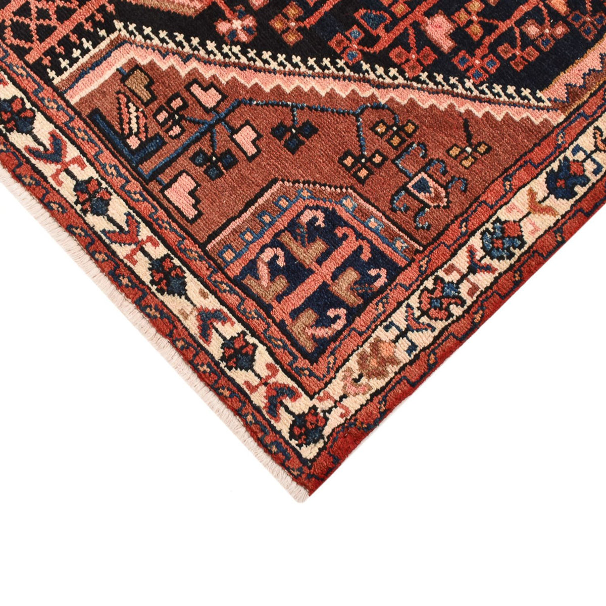 Tapis persan - Nomadic - 183 x 117 cm - rouge clair