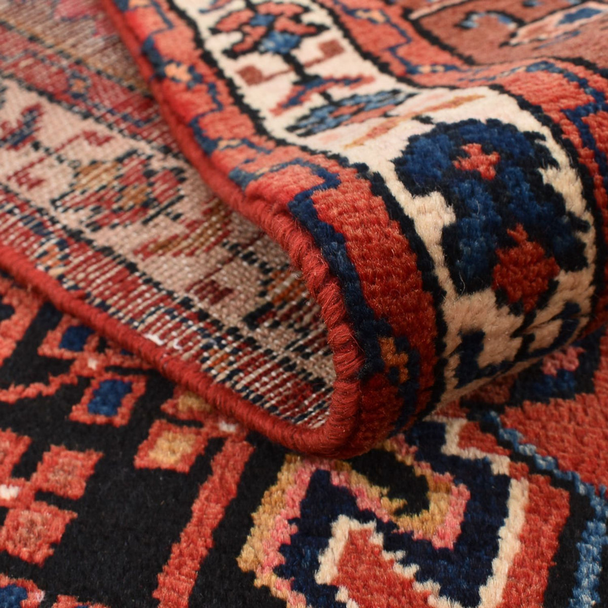 Tapis persan - Nomadic - 183 x 117 cm - rouge clair