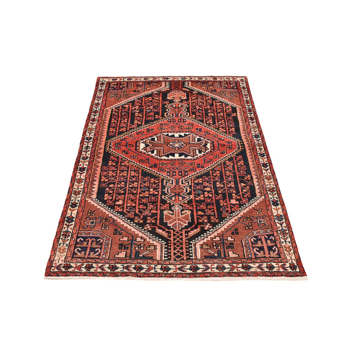 Tapis persan - Nomadic - 183 x 117 cm - rouge clair