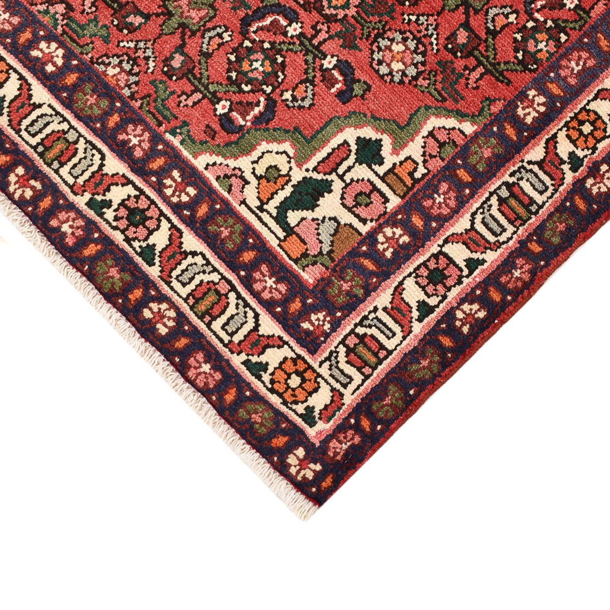 Tapis persan - Nomadic - 210 x 132 cm - rouge