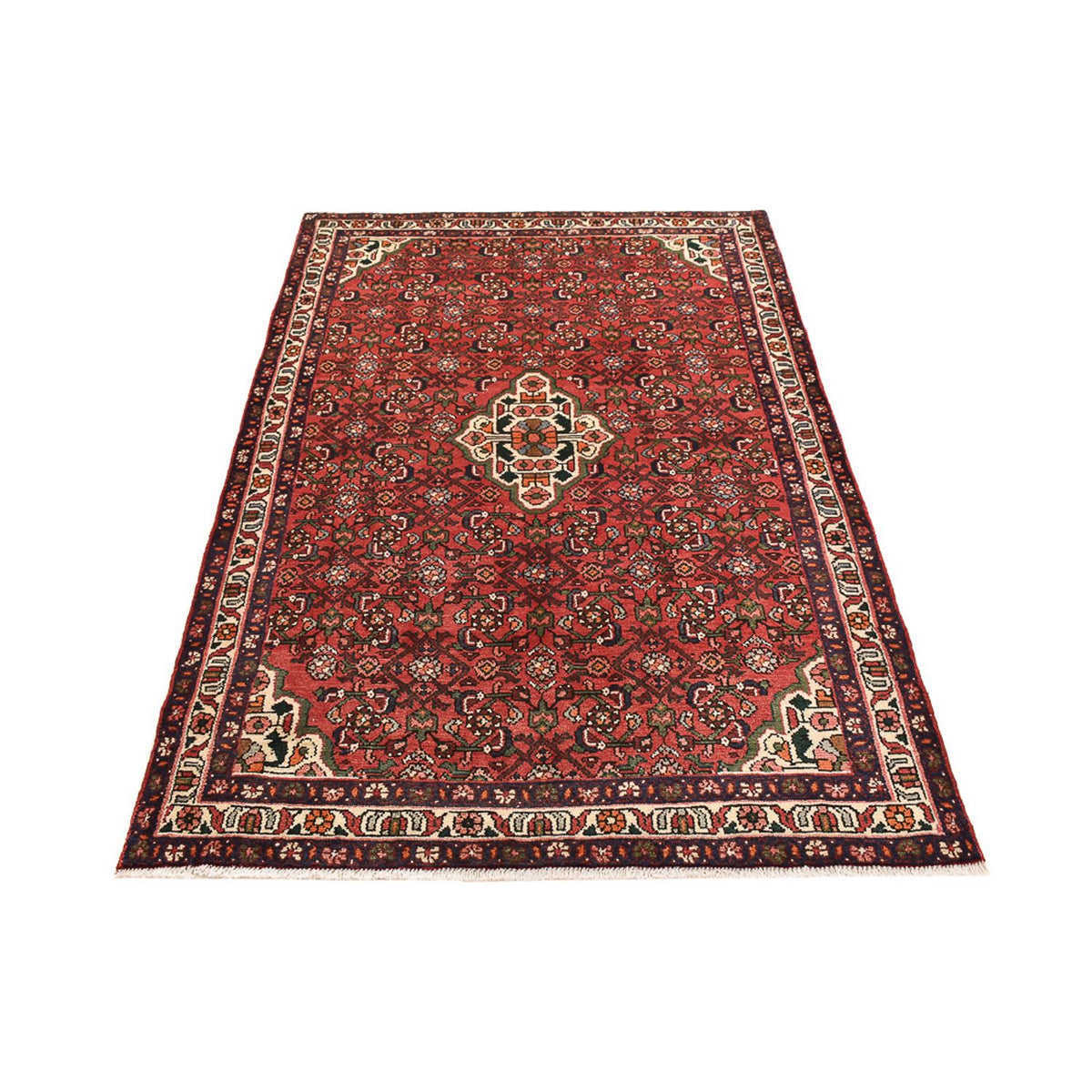 Tapis persan - Nomadic - 210 x 132 cm - rouge