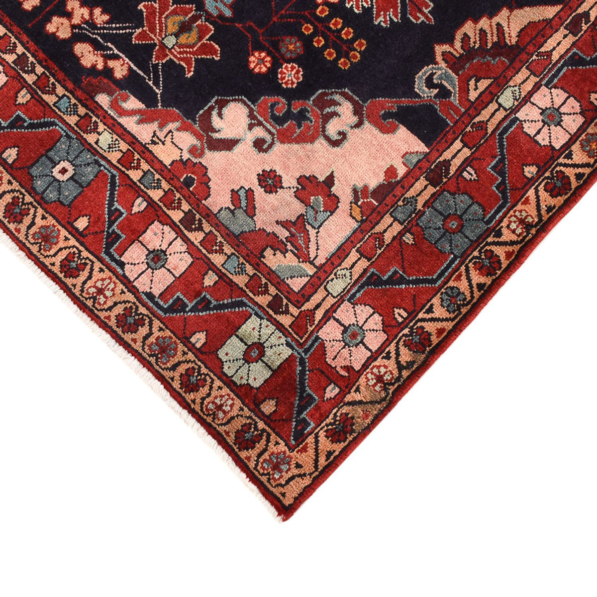 Tapis persan - Nomadic - 228 x 145 cm - bleu foncé