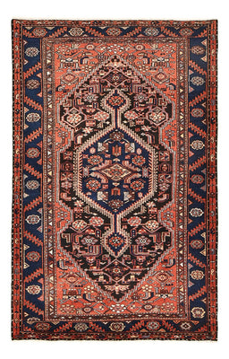 Tapis persan - Bidjar - 206 x 132 cm - rouge clair