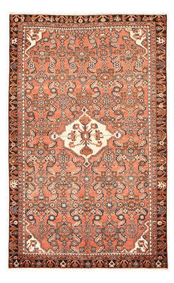 Tapis persan - Nomadic - 210 x 127 cm - rouge clair
