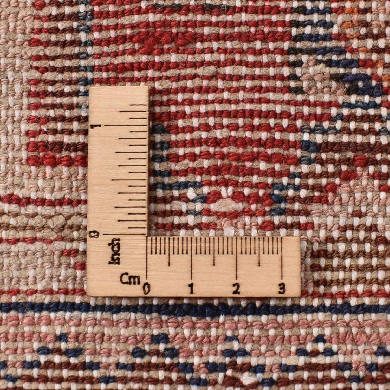 Tapis persan - Nomadic - 210 x 127 cm - rouge clair