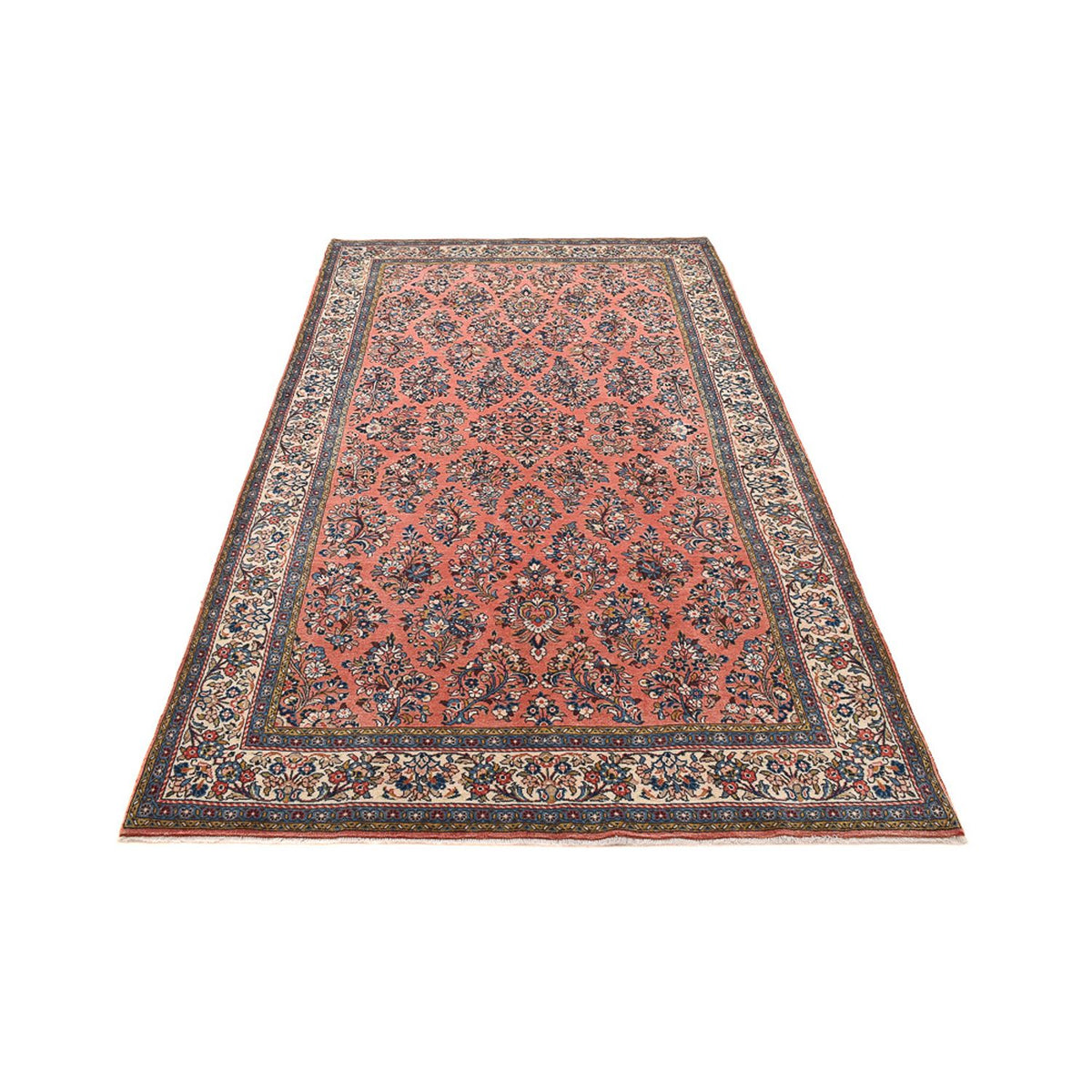 Tapis persan - Classique - 287 x 160 cm - rouge clair