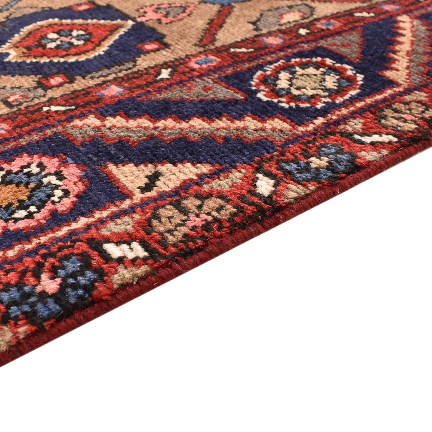 Tapis de couloir Tapis persan - Nomadic - 223 x 128 cm - beige foncé