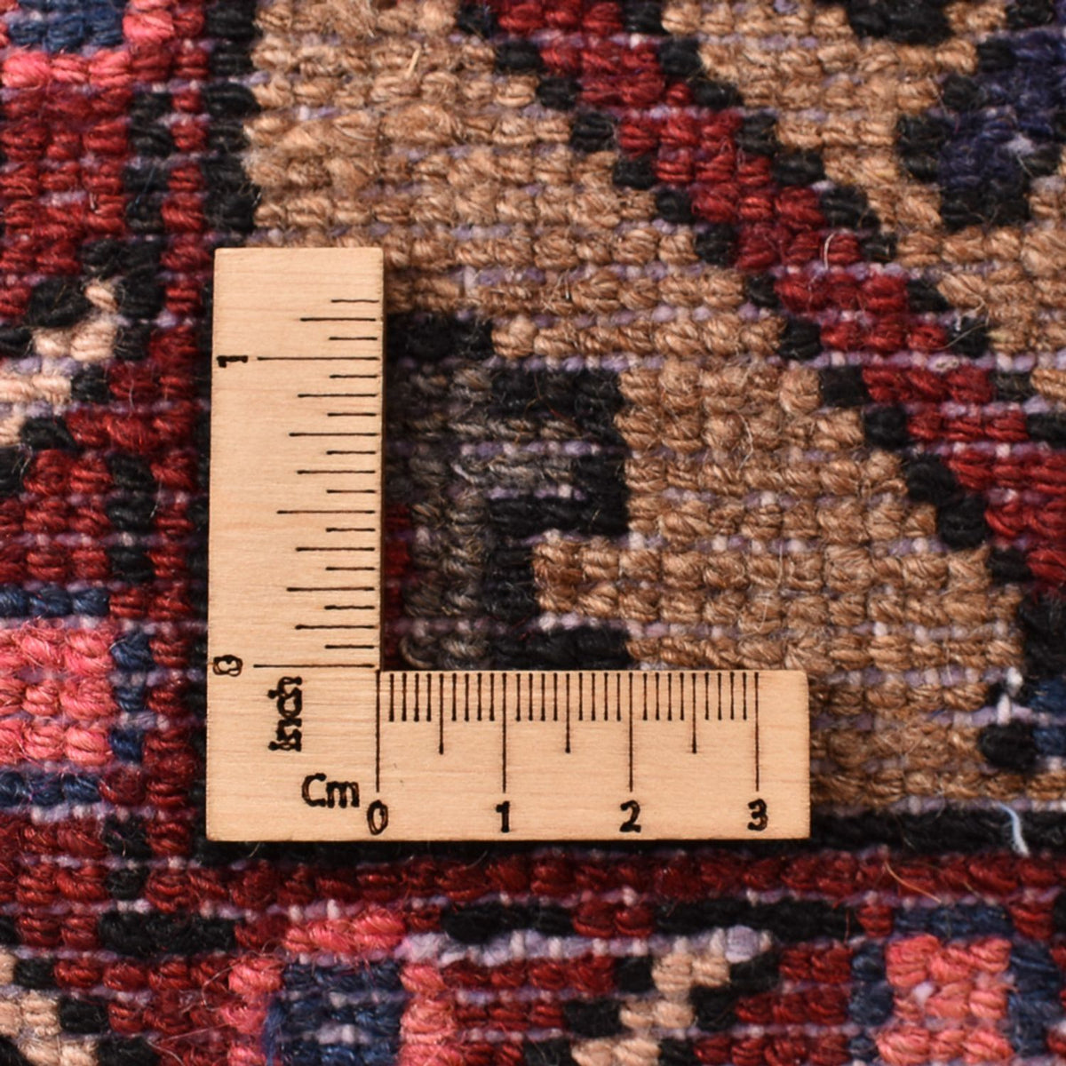 Tapis de couloir Tapis persan - Nomadic - 223 x 128 cm - beige foncé