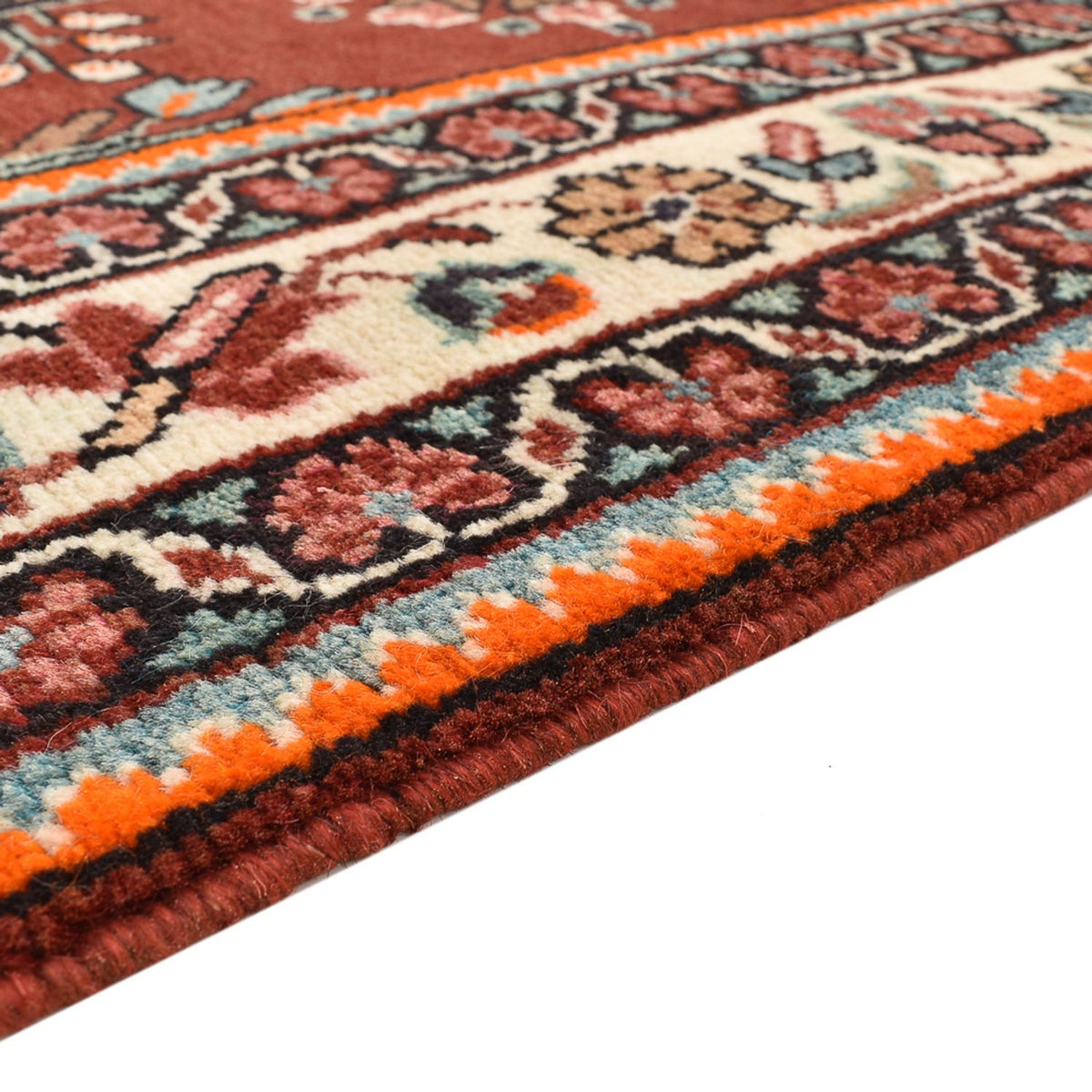 Tapis persan - Nomadic - 233 x 148 cm - rouille