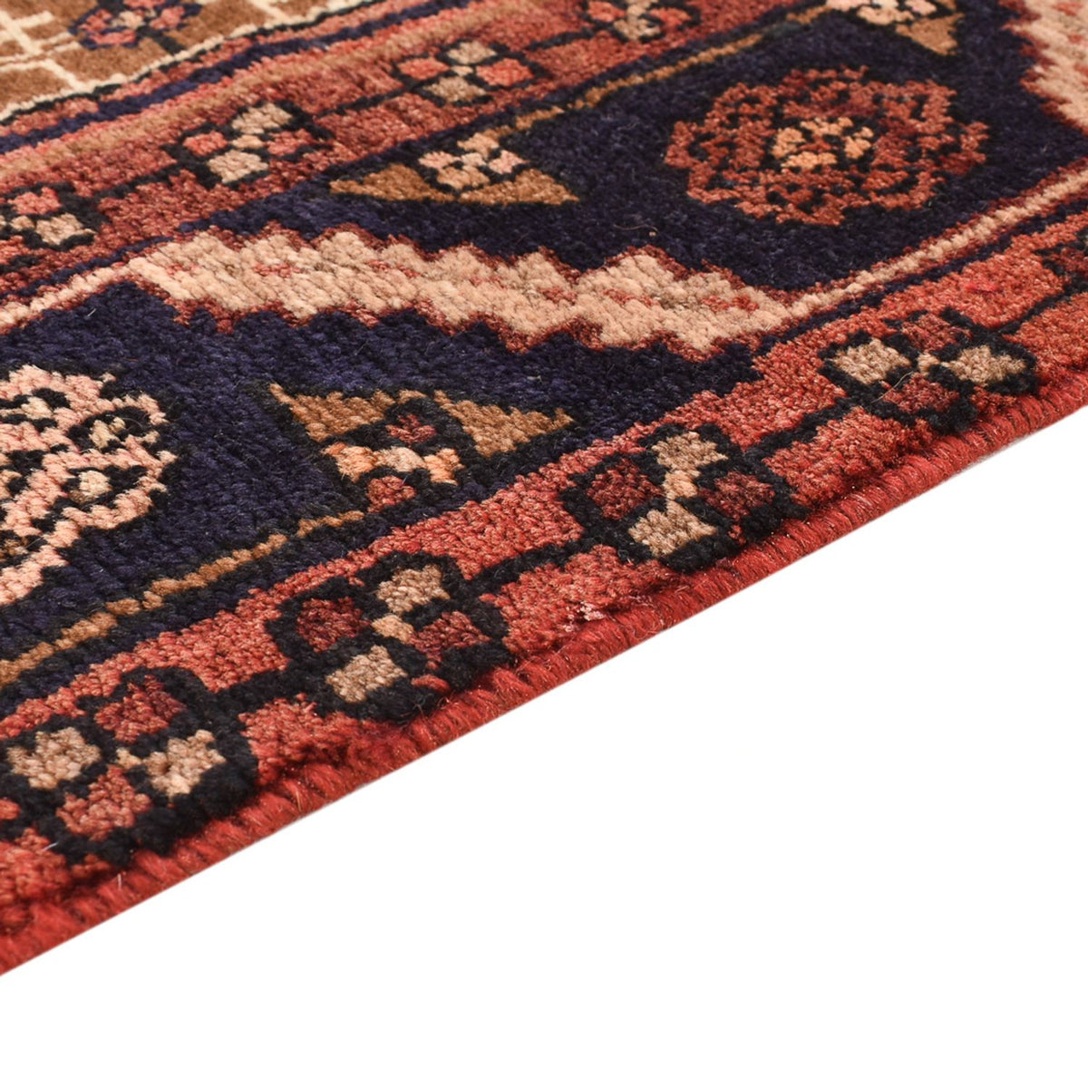 Tapis de couloir Tapis persan - Nomadic - 228 x 120 cm - rouge clair