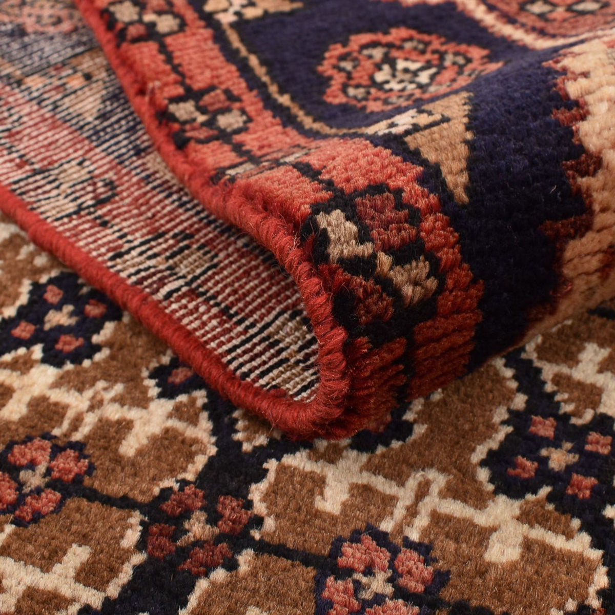 Tapis de couloir Tapis persan - Nomadic - 228 x 120 cm - rouge clair