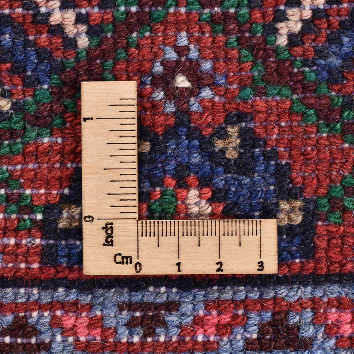 Tapis de couloir Tapis persan - Nomadic - 322 x 82 cm - rouge