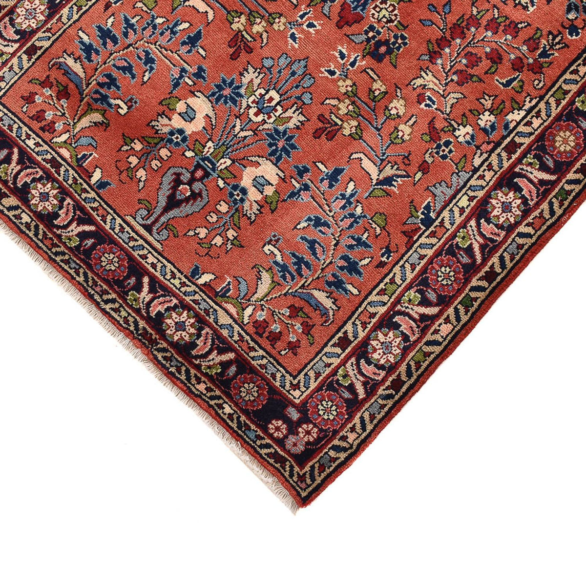 Tapis de couloir Tapis persan - Nomadic - 322 x 80 cm - rouge clair