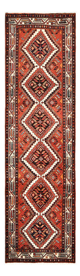 Tapis de couloir Tapis persan - Nomadic - 315 x 87 cm - rouge