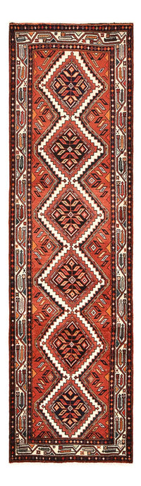 Tapis de couloir Tapis persan - Nomadic - 315 x 87 cm - rouge