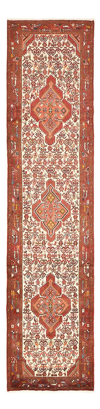 Tapis de couloir Tapis persan - Nomadic - 303 x 77 cm - rouge clair