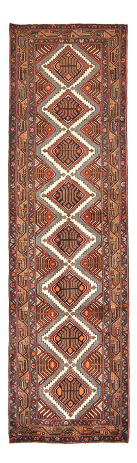 Tapis de couloir Tapis persan - Nomadic - 279 x 82 cm - rouille