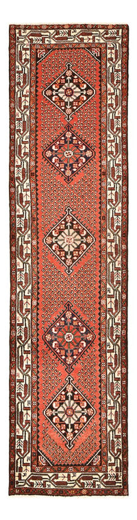 Tapis de couloir Tapis persan - Nomadic - 302 x 83 cm - rouge clair