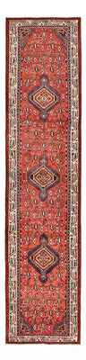 Tapis de couloir Tapis persan - Nomadic - 373 x 87 cm - rouge