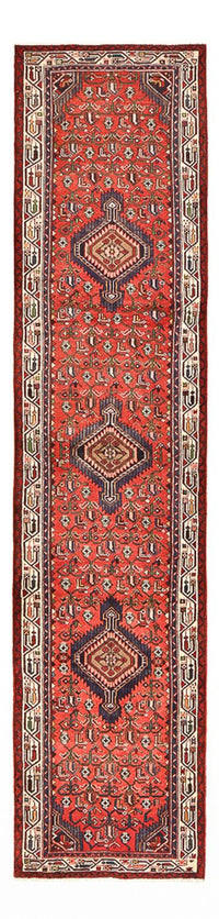 Tapis de couloir Tapis persan - Nomadic - 373 x 87 cm - rouge