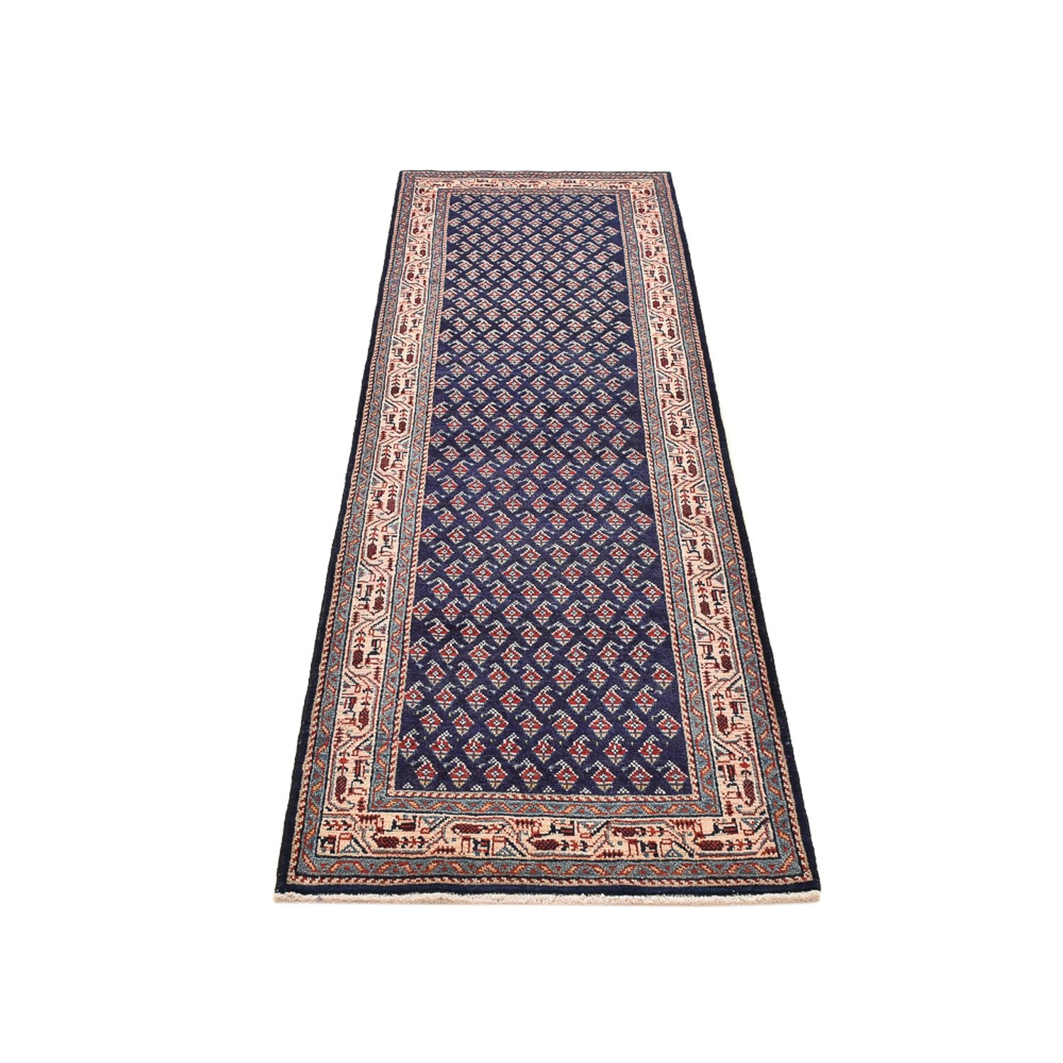 Tapis de couloir Tapis persan - Mir - 230 x 75 cm - violet