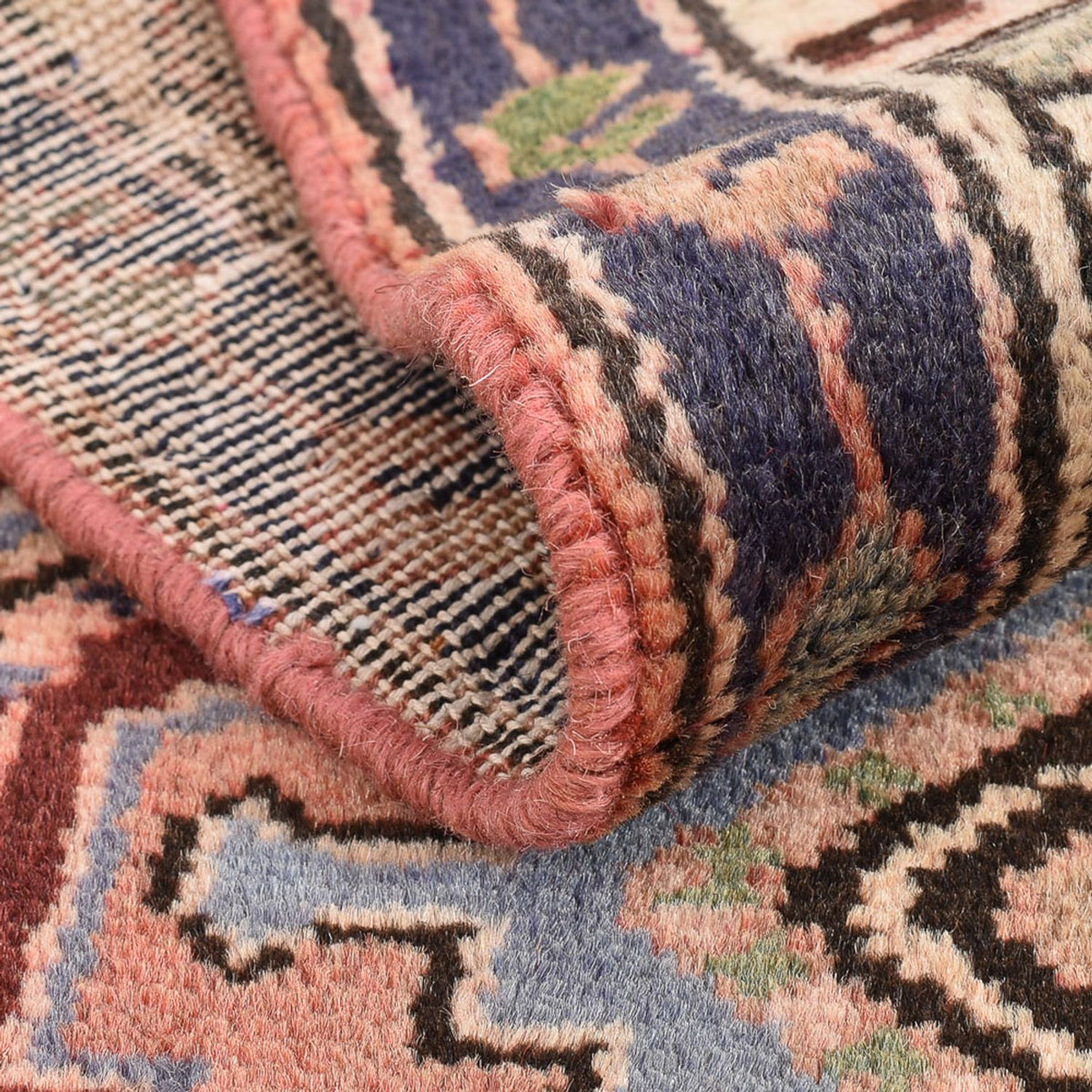 Tapis de couloir Tapis persan - Nomadic - 203 x 75 cm - rouge clair