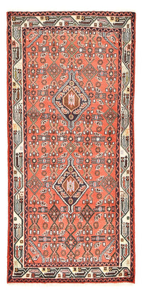 Tapis persan - Nomadic - 172 x 81 cm - rouge clair