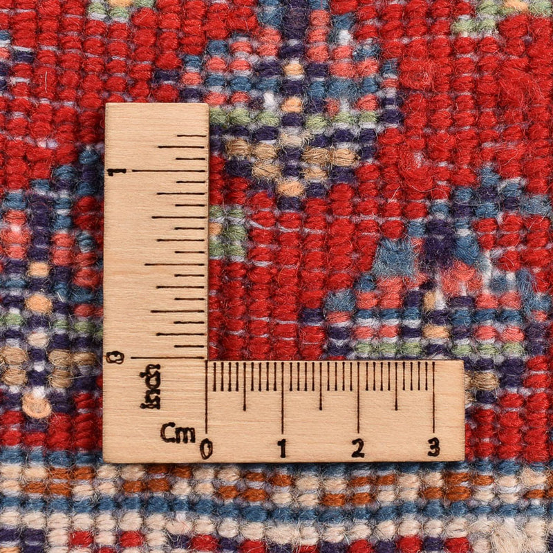 Tapis de couloir Tapis persan - Mir - 200 x 76 cm - rouge