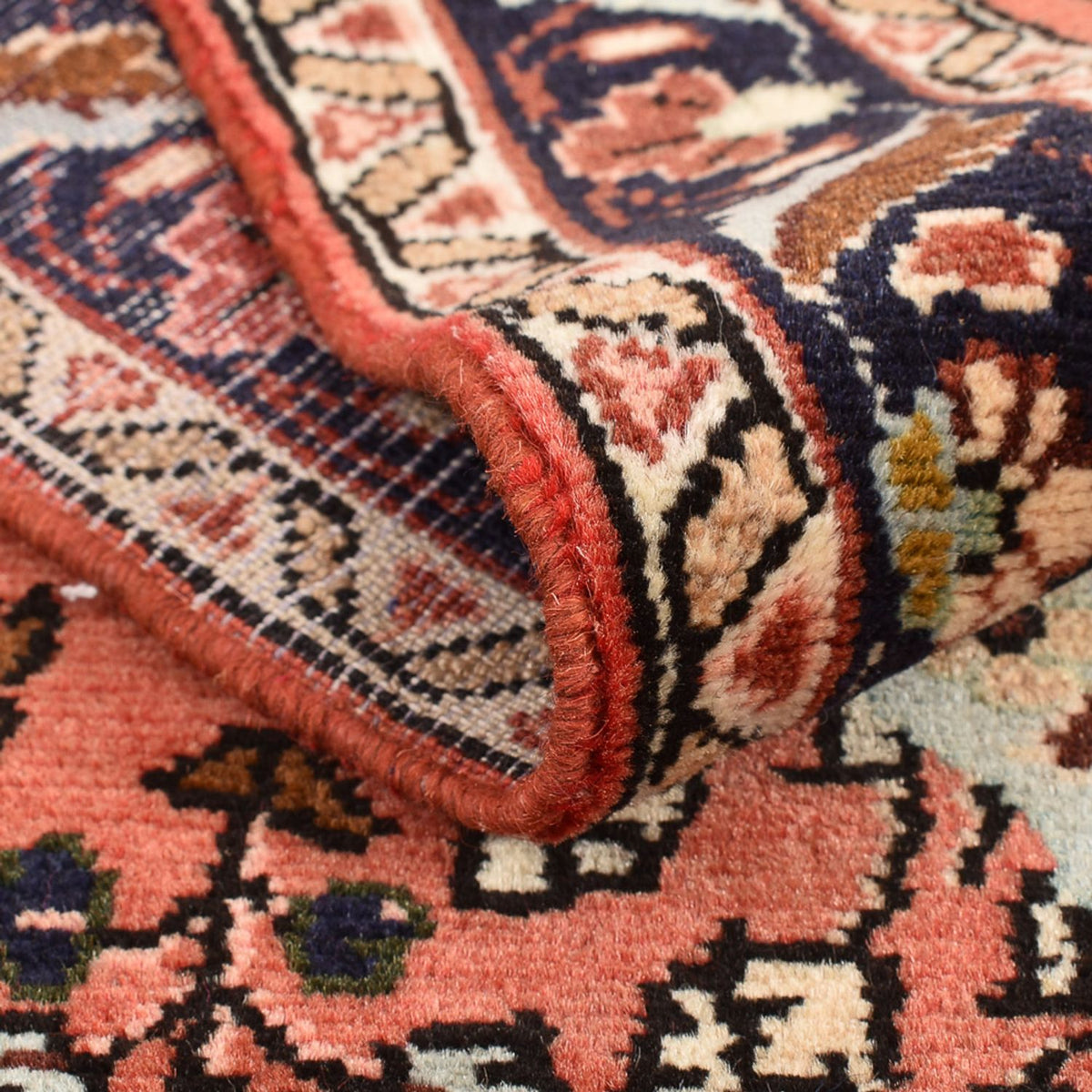 Tapis de couloir Tapis persan - Nomadic - 189 x 75 cm - rouge clair