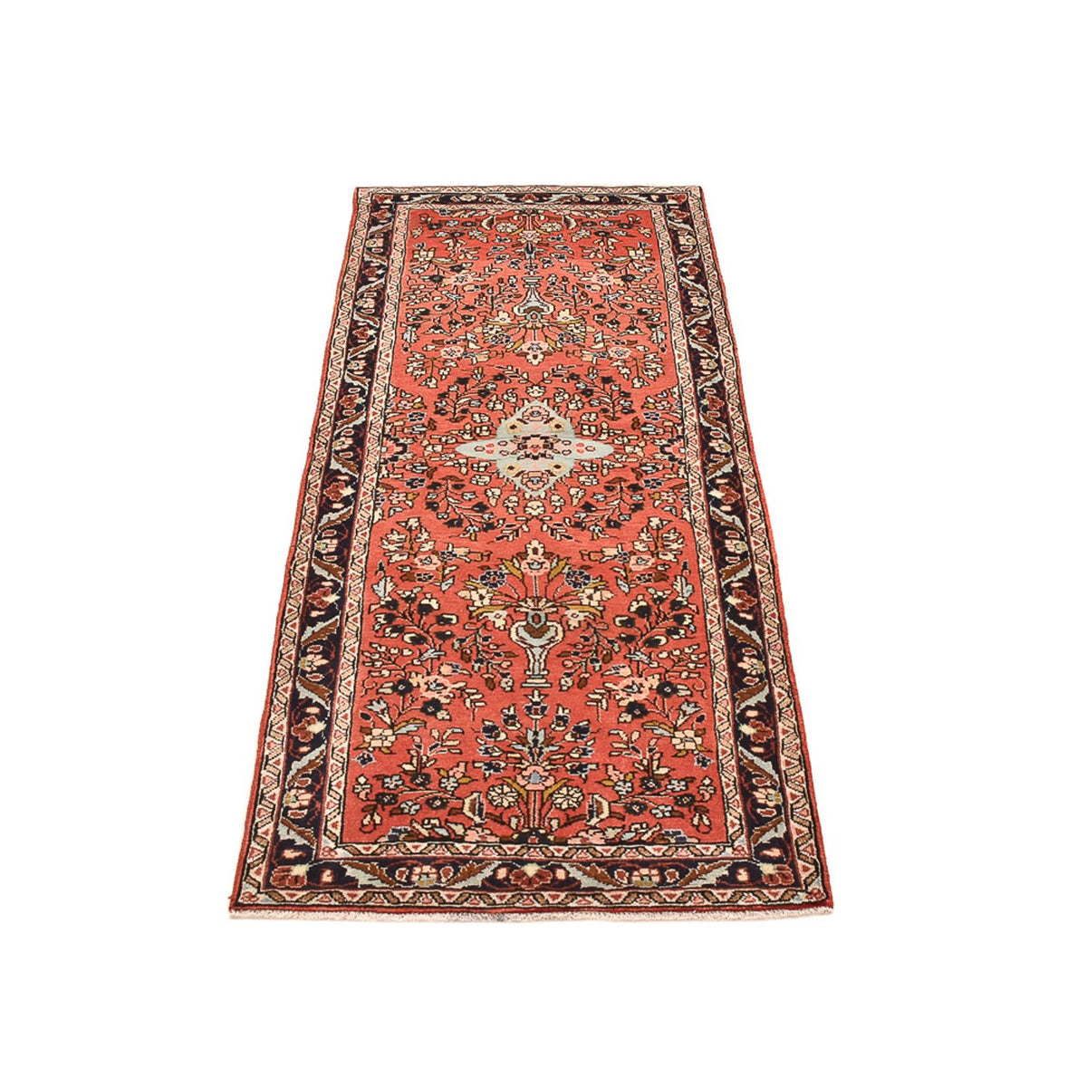 Tapis de couloir Tapis persan - Nomadic - 189 x 75 cm - rouge clair