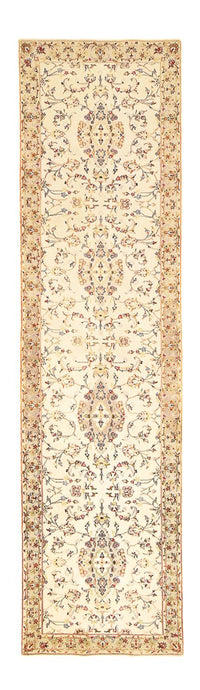 Tapis de couloir Tapis persan - Keshan - 385 x 98 cm - beige