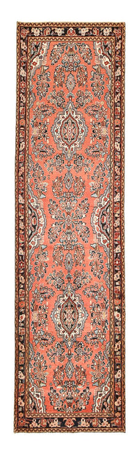 Tapis de couloir Tapis persan - Nomadic - 419 x 110 cm - rouge clair