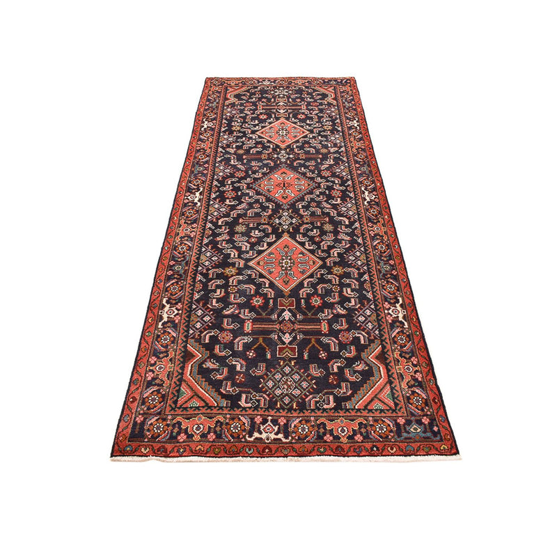 Tapis de couloir Tapis persan - Nomadic - 300 x 107 cm - bleu foncé