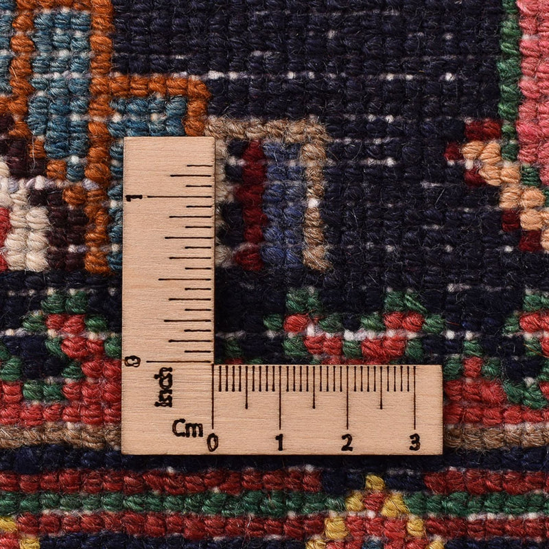 Tapis de couloir Tapis persan - Nomadic - 300 x 107 cm - bleu foncé