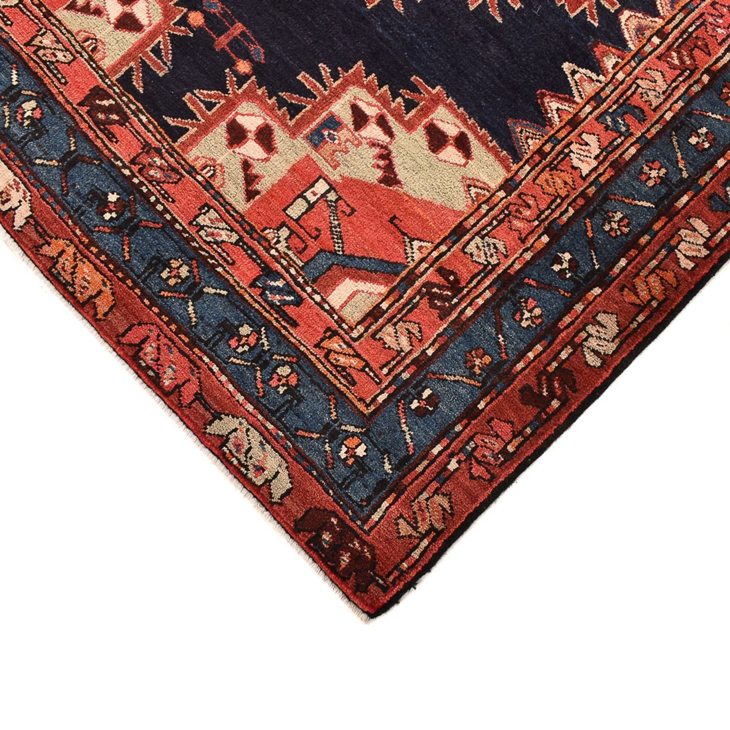 Tapis de couloir Tapis persan - Nomadic - 315 x 125 cm - multicolore