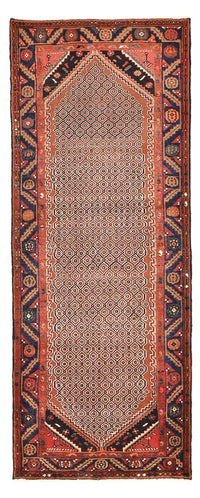 Tapis de couloir Tapis persan - Nomadic - 293 x 113 cm - rouge clair