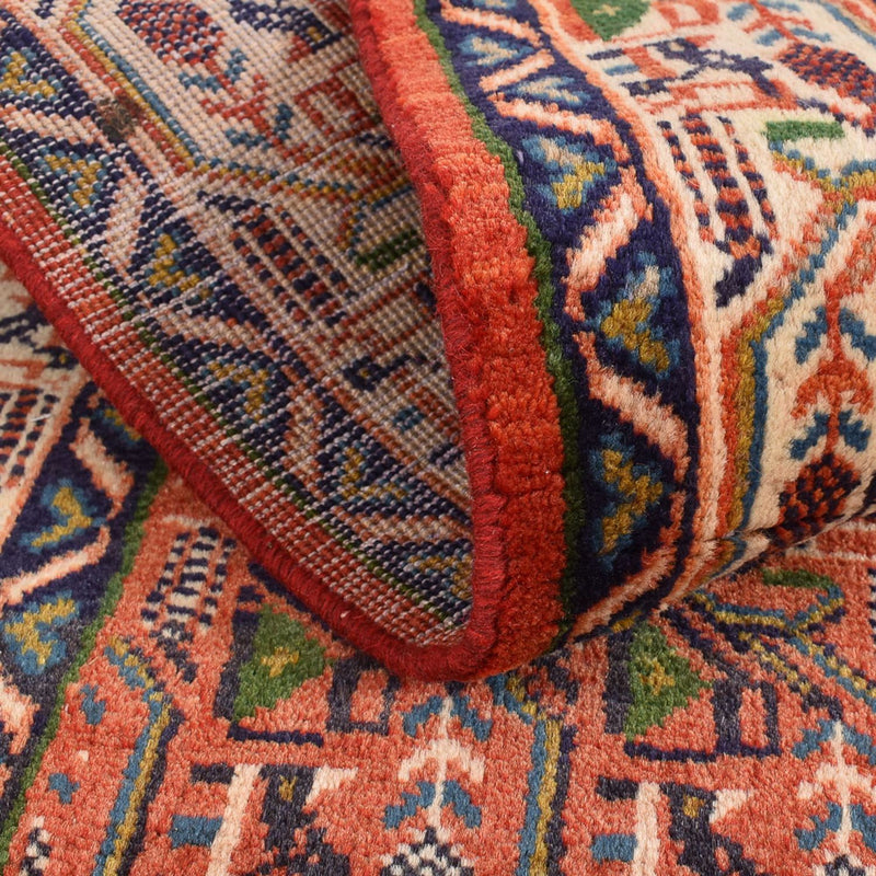 Tapis de couloir Tapis persan - Mir - 245 x 100 cm - rouge clair