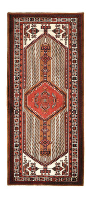 Tapis de couloir Tapis persan - Nomadic - 225 x 100 cm - multicolore