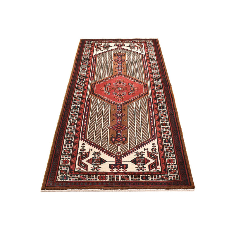 Tapis de couloir Tapis persan - Nomadic - 225 x 100 cm - multicolore